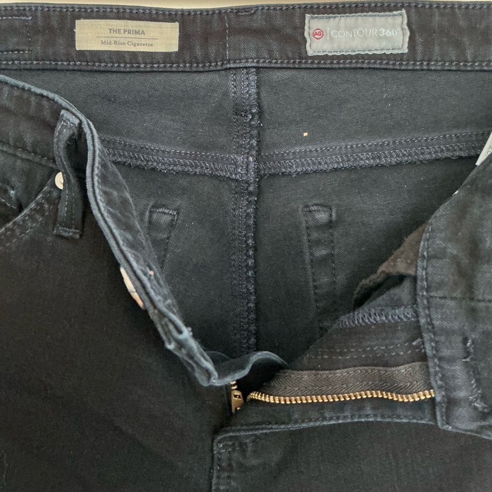 Ag Adriano Goldschmied The Prima Mid-Rise Cigarette Jeans -